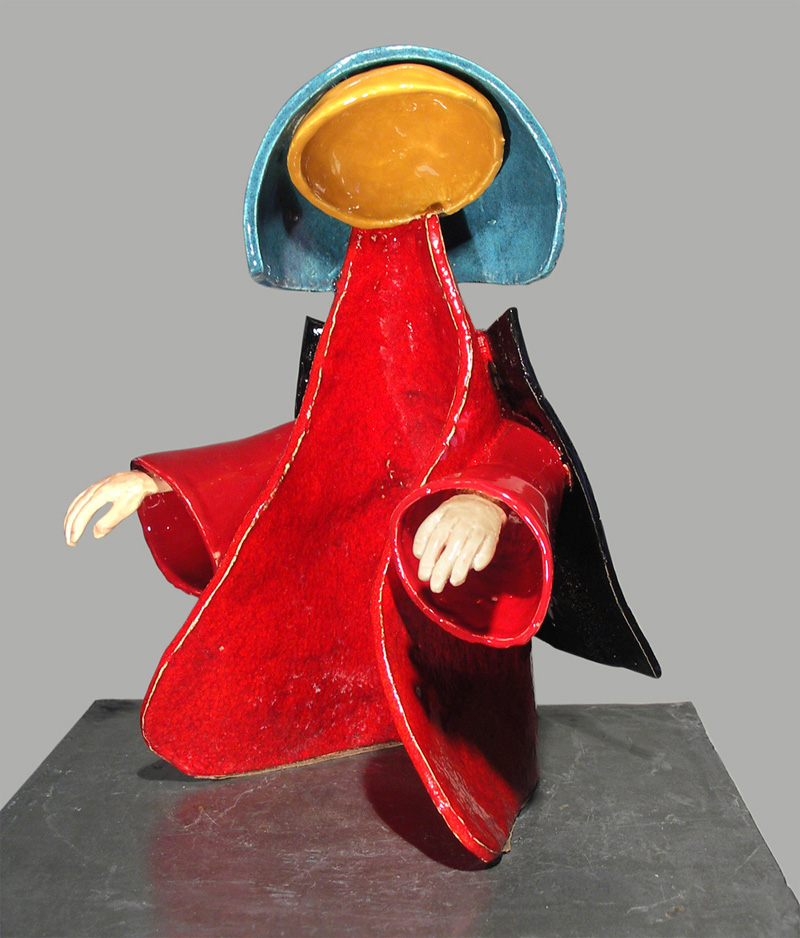 A. Jorge - Frau mit blauem Hut
